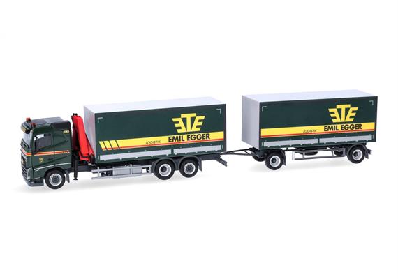 Herpa 320504 Volvo FH GL FD 2020 Planan Hängerzug "Emil Egger" - H0 (1:87) | Bild 1