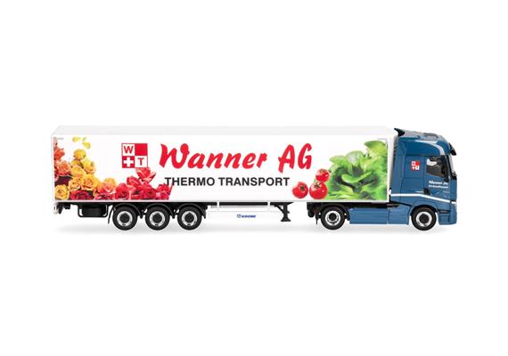 Herpa 321242 Renault T facelift Kühlkoffer-Sattelzug "Wanner AG" CH - H0 (1:87) | Bild 3