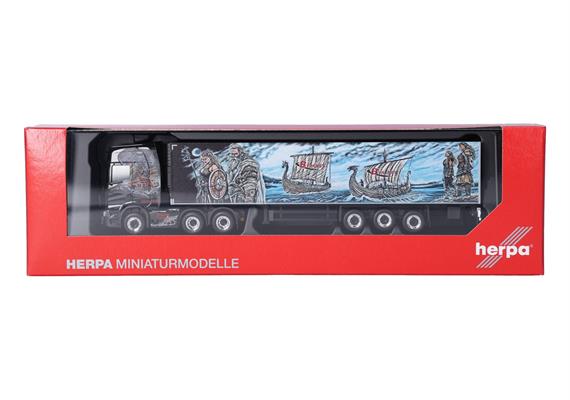 Herpa 321303 Scania CS 20 Hochdach Kühlkoffer-Sattelzug "Byrknes" - H0 (1:87) | Bild 5