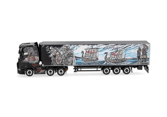 Herpa 321303 Scania CS 20 Hochdach Kühlkoffer-Sattelzug "Byrknes" - H0 (1:87) | Bild 4
