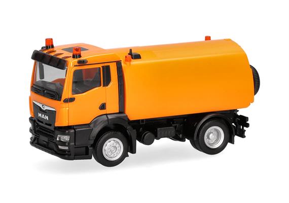 Herpa 321617 MAN TGS NN Kehrmaschine Kommunalorange - H0 (1:87) | Bild 1