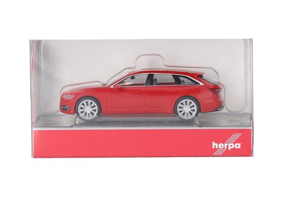 Herpa 420303-003 Audi A6 Avant, rot - H0 (1:87) | Bild 5