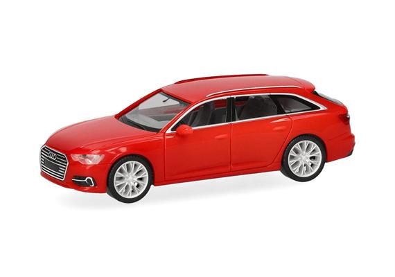 Herpa 420303-003 Audi A6 Avant, rot - H0 (1:87) | Bild 1