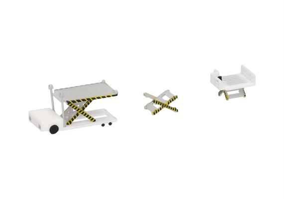 Herpa 520621-001 Container Loader - weiss, 2 Stück - Massstab 1:500 | Bild 4
