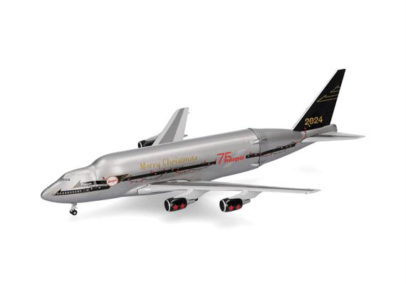 Herpa 537971 Christmas 2024 Boeing 747LCF Dreamlifter – “Prancer” - Massstab 1:500 | Bild 4