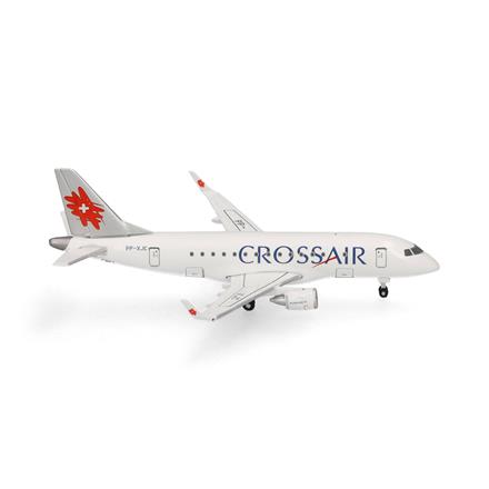 Herpa 538824 Crossair Embraer E170 - PP-XJC - Massstab 1:500