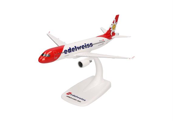 Herpa 614597 Edelweiss Air Airbus A320 - neue Farben - Massstab 1:200 | Bild 1