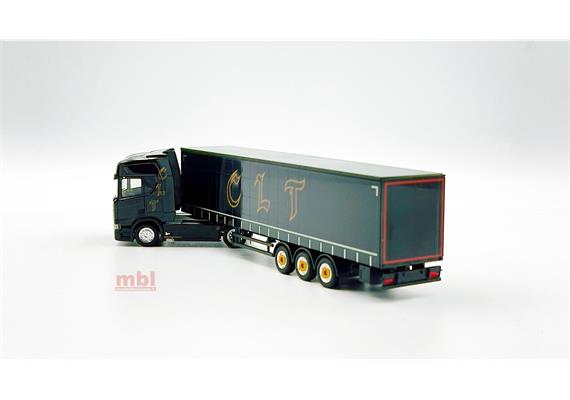 Herpa 945189 Scania CR20 HD Gardinenplanensattelzug CLT LKW-Modell (CH) - H0 (1:87) | Bild 3