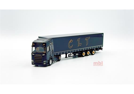 Herpa 945189 Scania CR20 HD Gardinenplanensattelzug CLT LKW-Modell (CH) - H0 (1:87) | Bild 2