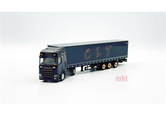 Herpa 945189 Scania CR20 HD Gardinenplanensattelzug CLT LKW-Modell (CH) - H0 (1:87) | Bild 2