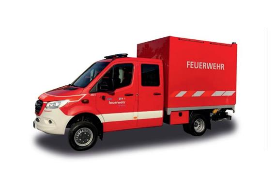 Herpa 949248 Mercedes-Benz Sprinter `18 Koffer "Regio Feuerwehr Lenzburg" - H0 (1:87) | Bild 4