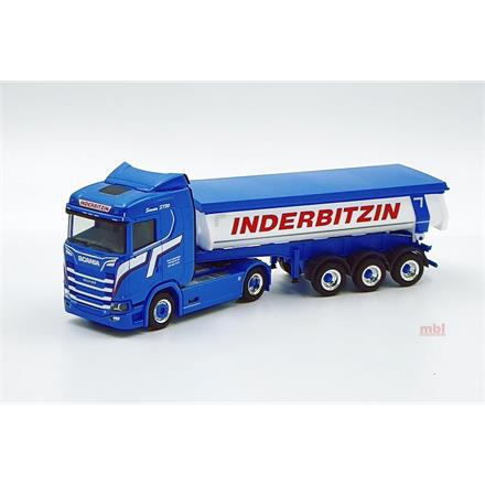 Herpa 956208 Scania CS20 ND Kipp-Sattelzug "Inderbitzin" (CH) - H0 (1:87)