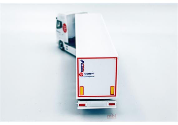 Herpa 957069 LKW DAF XG+Kühlkoffer-Sattelzug Transpartner Logistics - H0 (1:87) | Bild 3