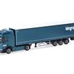 Herpa 958752 Scania CR20 HD Gardinenplanen-Sattelzug "Leimgruber", Schweiz - H0 (1:87) | Bild 1