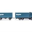 Herpa 958769 Scania CR20 HD Gardinenplanen-Hängerzug "Leimgruber", Schweiz - H0 (1:87) | Bild 4