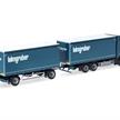 Herpa 958769 Scania CR20 HD Gardinenplanen-Hängerzug "Leimgruber", Schweiz - H0 (1:87) | Bild 2