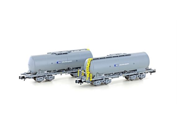 Hobbytrain 23489 2er Set Silowagen Uacs BLS, Ep.IV, N
