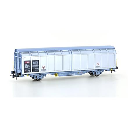 Hobbytrain H45101 SBB 2-achsiger Schiebewandwagen Hbbillns silbrig, Ep.VI - H0 (1:87)