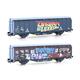 Hobbytrain H45104 SBB 2-achsiger Schiebewandwagen Hbbillns Zukunft ist Luxus, Ep. VI - H0