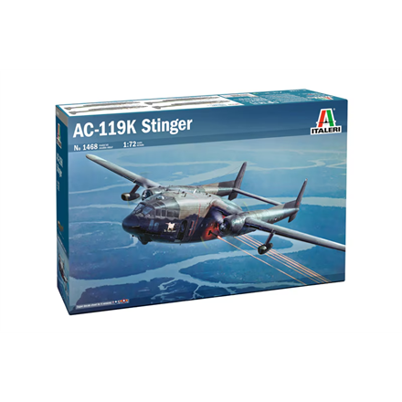 Italeri 01468 AC-119K Stinger Gunship - Massstab 1:72