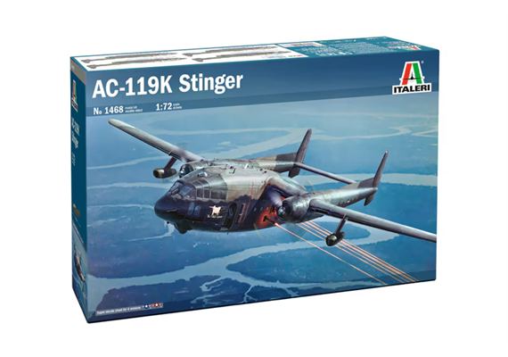 Italeri 01468 AC-119K Stinger Gunship - Massstab 1:72 | Bild 1