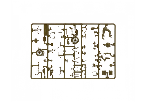 Italeri 0322 U.S. Motorräder WWII - Massstab 1:35 | Bild 6