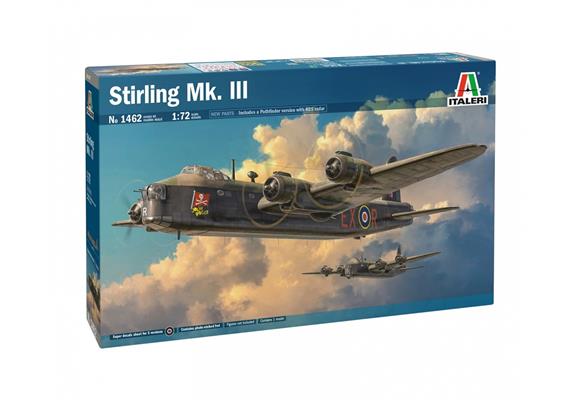 Italeri 1462 British Stirling Mk. III - Massstab 1:72 | Bild 1