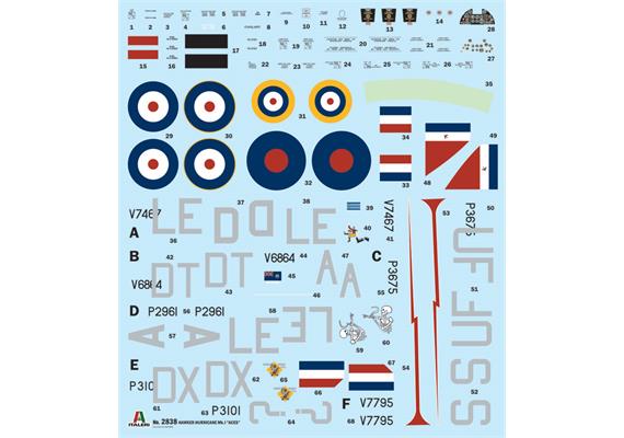Italeri 2838 Hurricane Mk 1 Aces - Massstab 1:48 | Bild 2