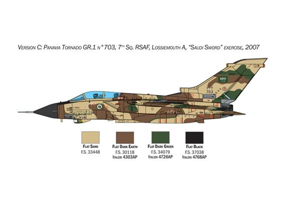 Italeri 35107 Tornado GR.1/IDS Gulf W. War Thund. - Massstab 1:48 | Bild 4