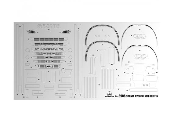 Italeri 3906 Scania R730 Streamline 4x2 - Massstab 1:24 | Bild 5