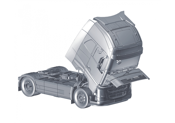 Italeri 3940 Volvo FH4 Globetrotter XL - Massstab 1:24 | Bild 4