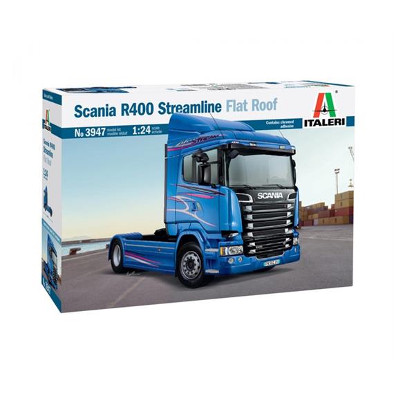 Italeri 3947 Scania R400 Streamline (Flat Roof) - Massstab 1:24