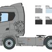 Italeri 3971 Scania S770 4x2 Normal Roof GreyCap - Massstab 1:24 | Bild 4