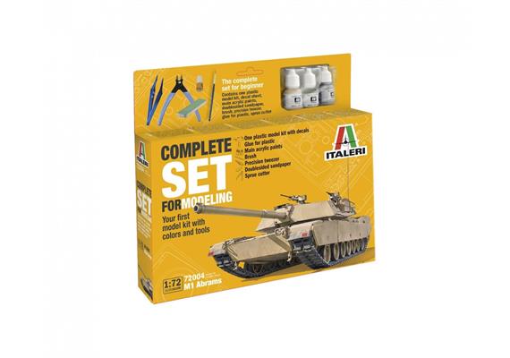 Italeri 72004 Model-Set M-1 Abrams - Massstab 1:72 | Bild 1