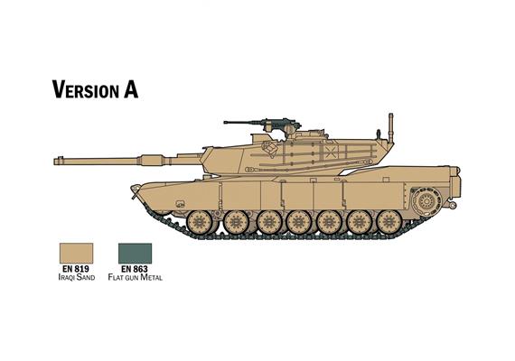 Italeri 72004 Model-Set M-1 Abrams - Massstab 1:72 | Bild 2