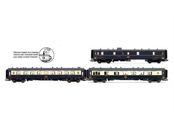 Jouef HJ4199 CIWL 3-teil. Set "Etoile du Nord / Côte d´Azur" - H0 (1:87)
