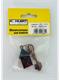 Kahlert 296805 Laterne aus Kunststoff mit LED rot, 3 cm