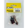 Kahlert 296805 Laterne aus Kunststoff mit LED rot, 3 cm