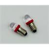 Kahlert 53507/5 LED Schraubbirne 3 - 4,5V E10 rot, 2 Stück
