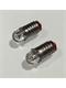 Kahlert 53509 LED Schraubbirne E5,5, 3,5 - 4,5V, 10 - 18mA warm-weiss, 2 Stück