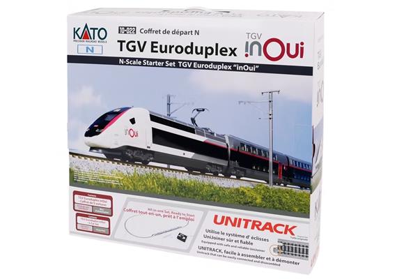 Kato 10-022 TGV Euroduplex inOui Starter Set - N (1:160) | Bild 1