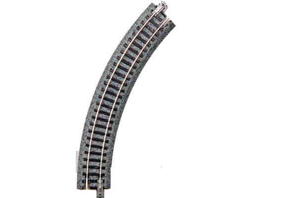Kato 20-174 Gleis gebogen R 150-45°, 4 Stück - N (1:160)