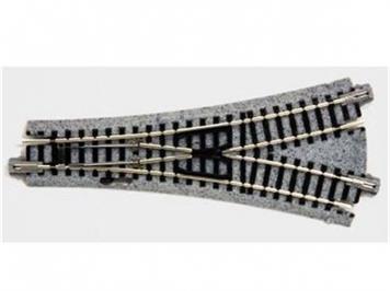Kato 20-222 Elektrische Y-Weiche 15° - R481 mm