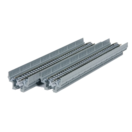 Kato 20-410 Viadukt 1-gleisig mit geradem Gleis 186 mm, 2 Stück - N (1:160)