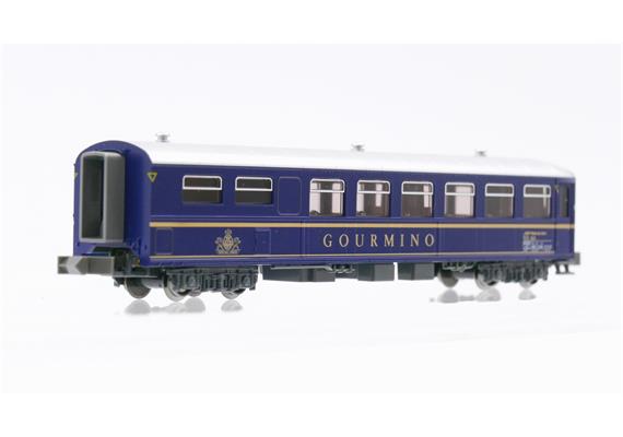 Kato 5280 »Glacier GOURMINO« Restaurantwagen WR 3811 der RhB - N (1:160) | Bild 2