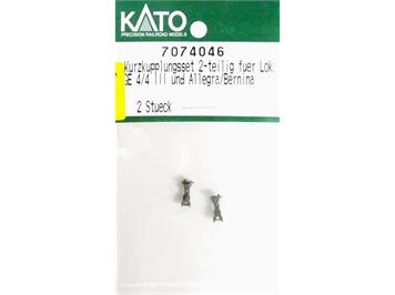Kato Z01-0513N Kurzkupplungsset 2-teilig - RhB
