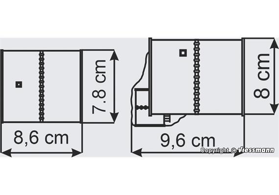 Kibri 37034 2 Chalets Lenk - N (1:160) | Bild 5