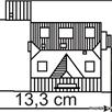 Kibri 37114 Gasthaus zur Eisenbahn mit Biergarten - N (1:160) | Bild 6