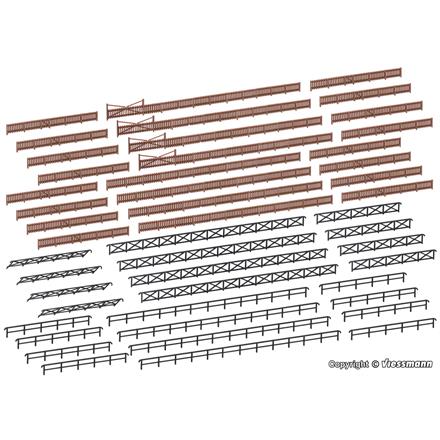 Kibri 37480 Zaun für Industrie- und Bahnanlagen - N (1:160)