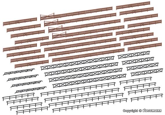 Kibri 37480 Zaun für Industrie- und Bahnanlagen - N (1:160) | Bild 1